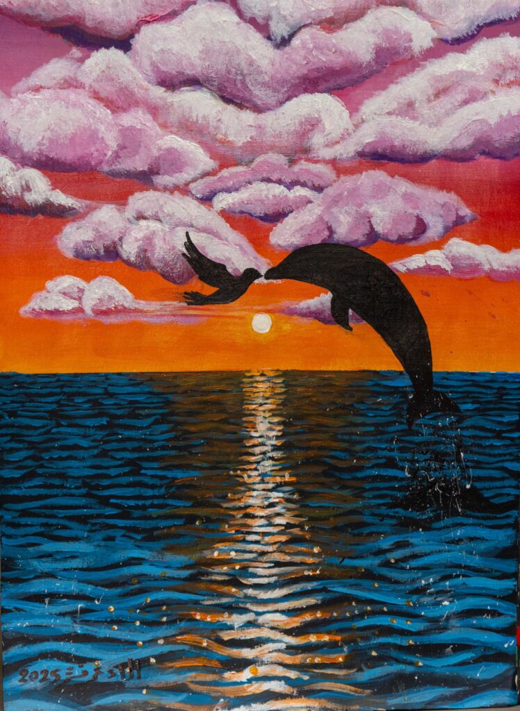 A Kiss of Two Worlds